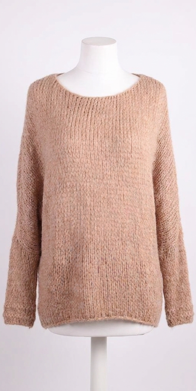 NEW GIGI MODA romelia sweater in camel